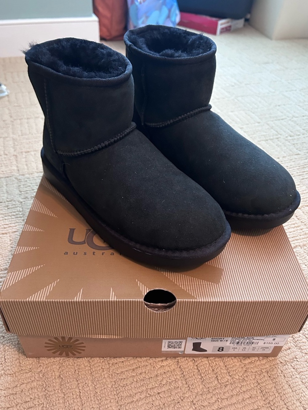 UGG Black Classic Short Women's Boot